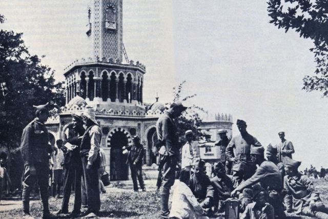 Royal Hellenic Army in Smyrna - May 1920